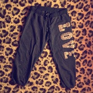 Grey Love Highrise Sweatpants, rue 21 Medium